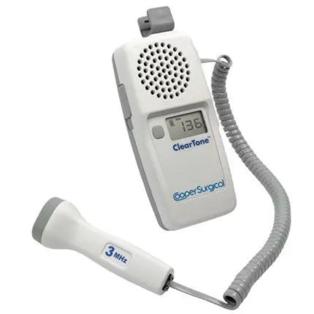 CooperSurgical ClearTone Digital Fetal Vascular Doppler w/ OB Probe 3MHz - Image 3